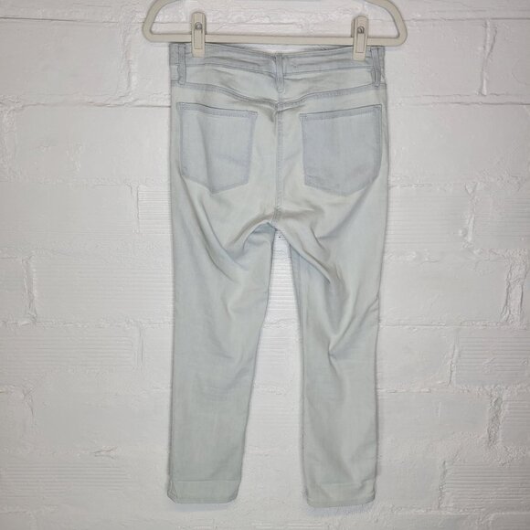 Athleta Women's Size 6 Jeans Ankle Crop Sculptek Light Wash - Picture 2 of 5